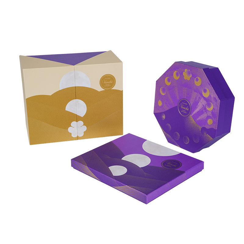 堅い二重ドアのチョコレートの包装箱