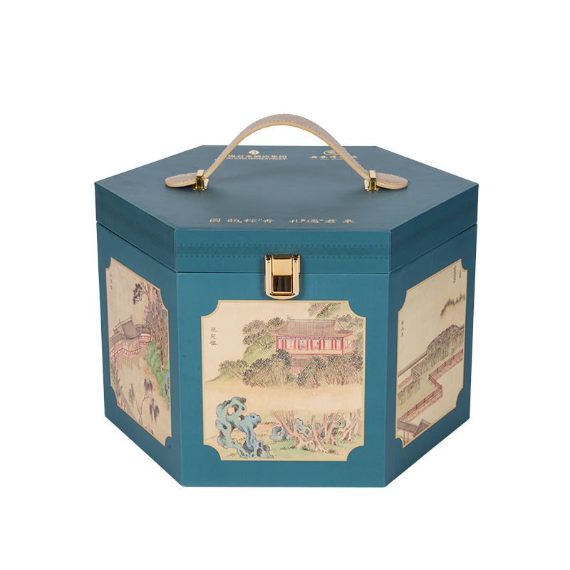 硬質ダブルドアケーキ包装箱