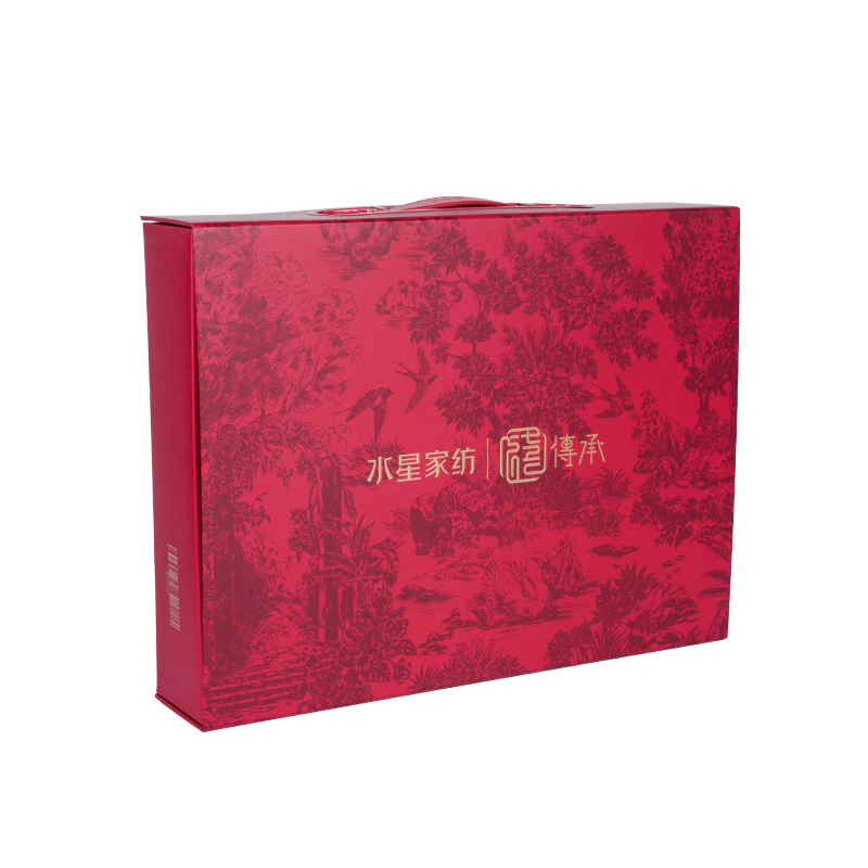 家庭用繊維包装用の防汚 防湿ラミネート本型紙箱