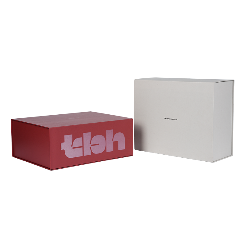 堅い上および下のふたの衣服箱