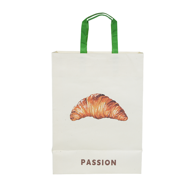 耐水性ハンドルクラフト/白いボール紙ケーキキャリーバッグ