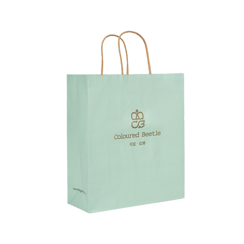 衣類包装水平手持ち厚手の白い段ボール袋