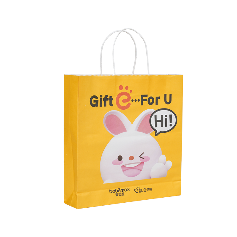 衣類包装水平手持ち厚手の白い段ボール袋