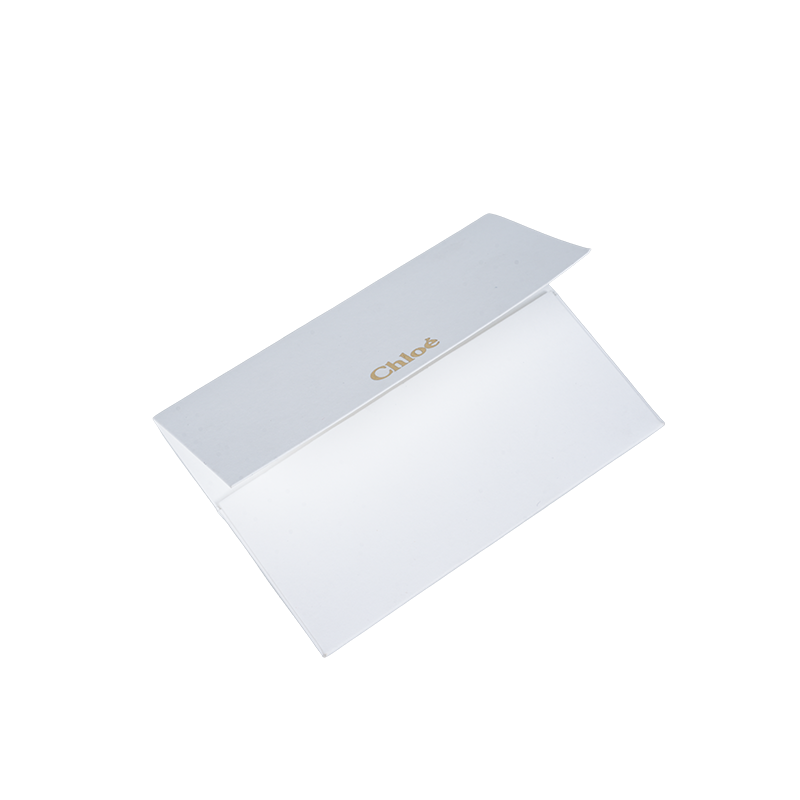 衣服の包装のための二重層の白いボール紙のハング タグ