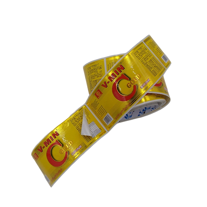 お茶や機能性飲料用の粘着ラベル