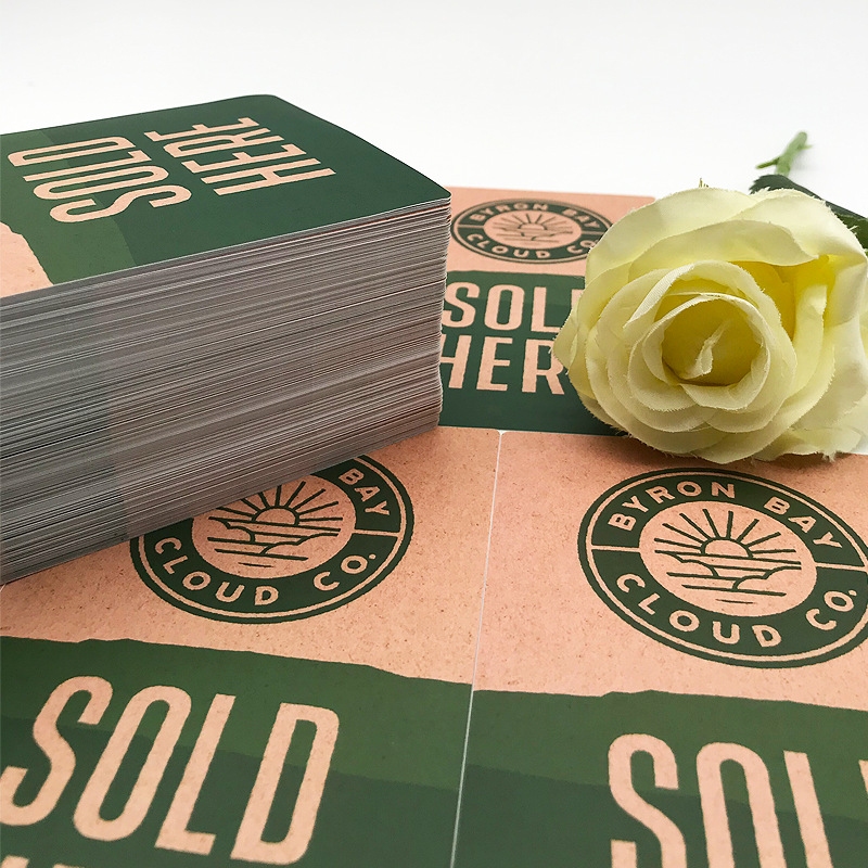 食品グレードのクラフトステッカー –ベーカリー&小売ラベル