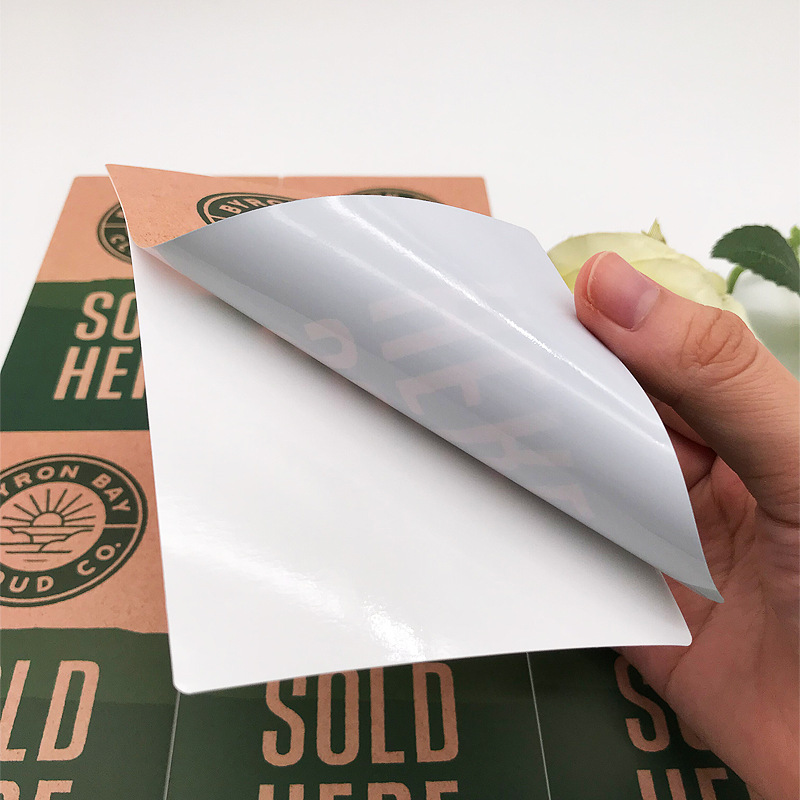 食品グレードのクラフトステッカー –ベーカリー&小売ラベル