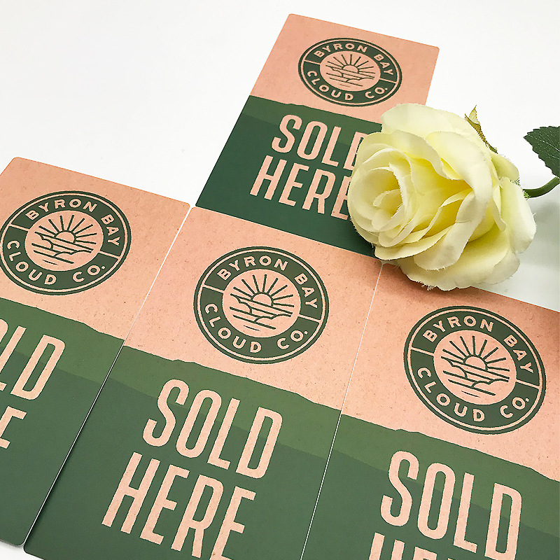 食品グレードのクラフトステッカー –ベーカリー&小売ラベル