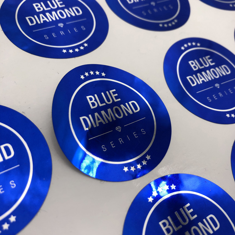 マットホイルエンボス加工ワインボトルラベル