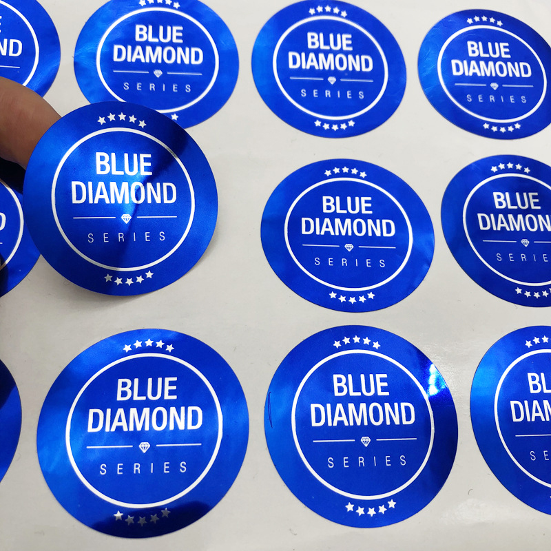 マットホイルエンボス加工ワインボトルラベル