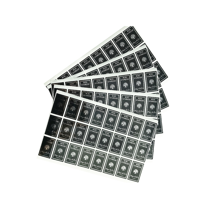 マットホイルエンボス加工ワインボトルラベル