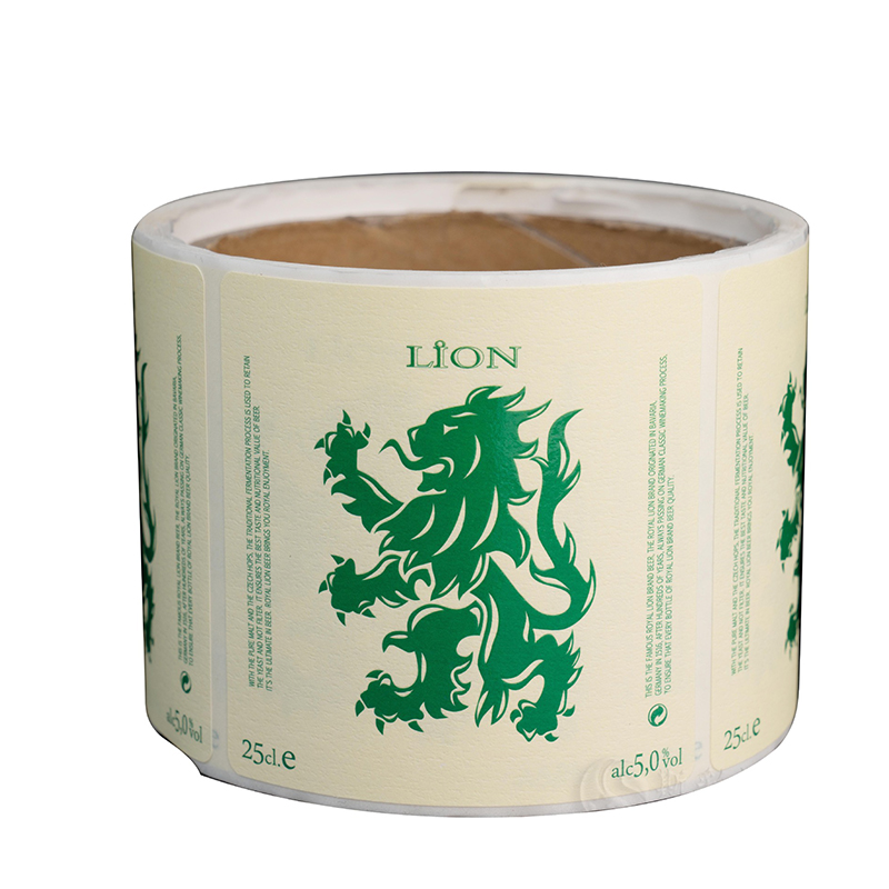 マットホイルエンボス加工ワインボトルラベル