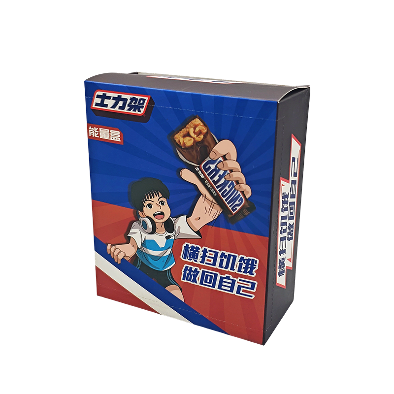 自動ロック底付き白板紙製折りたたみカラーボックス